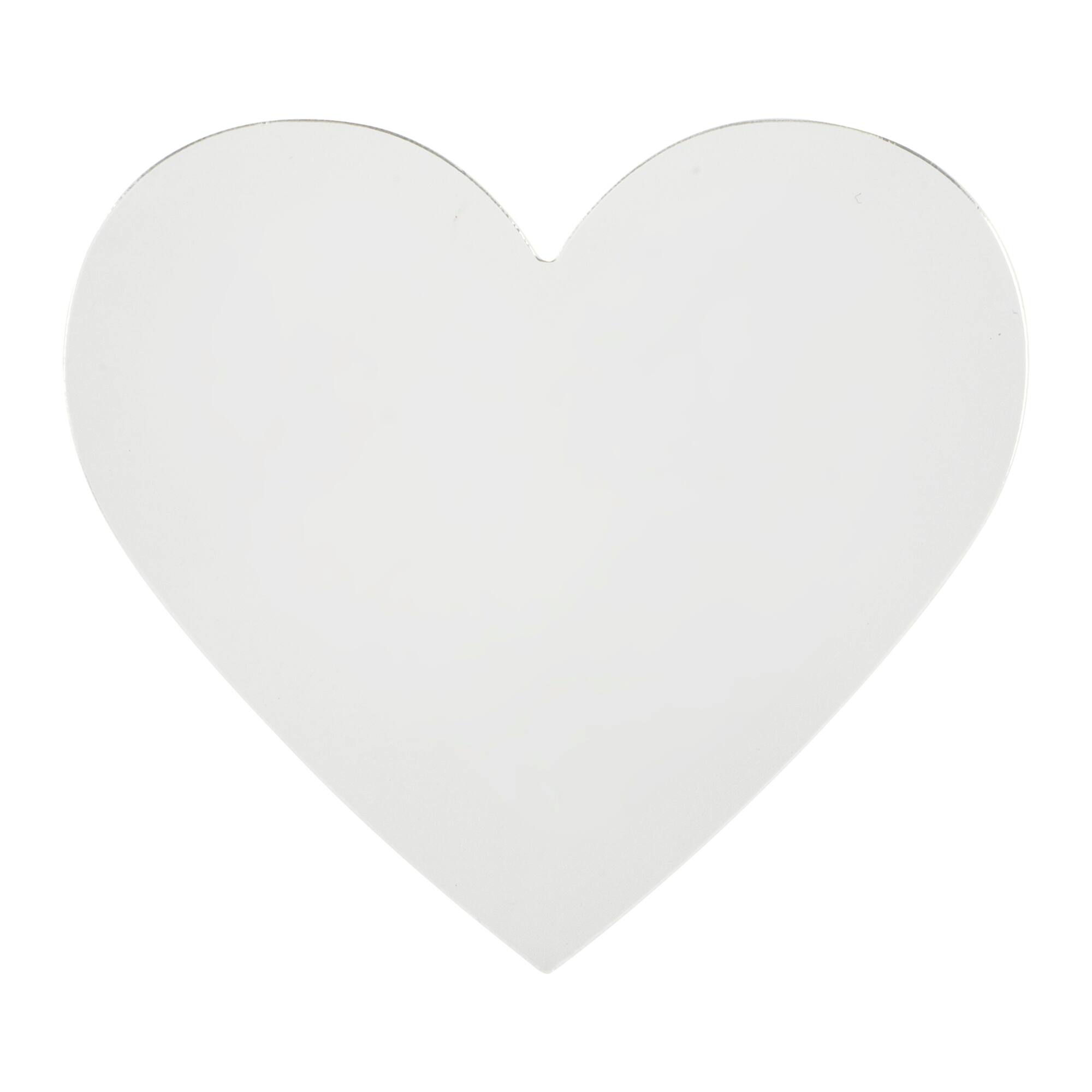 4" Acrylic Heart Blanks, 6ct. by Make Market®